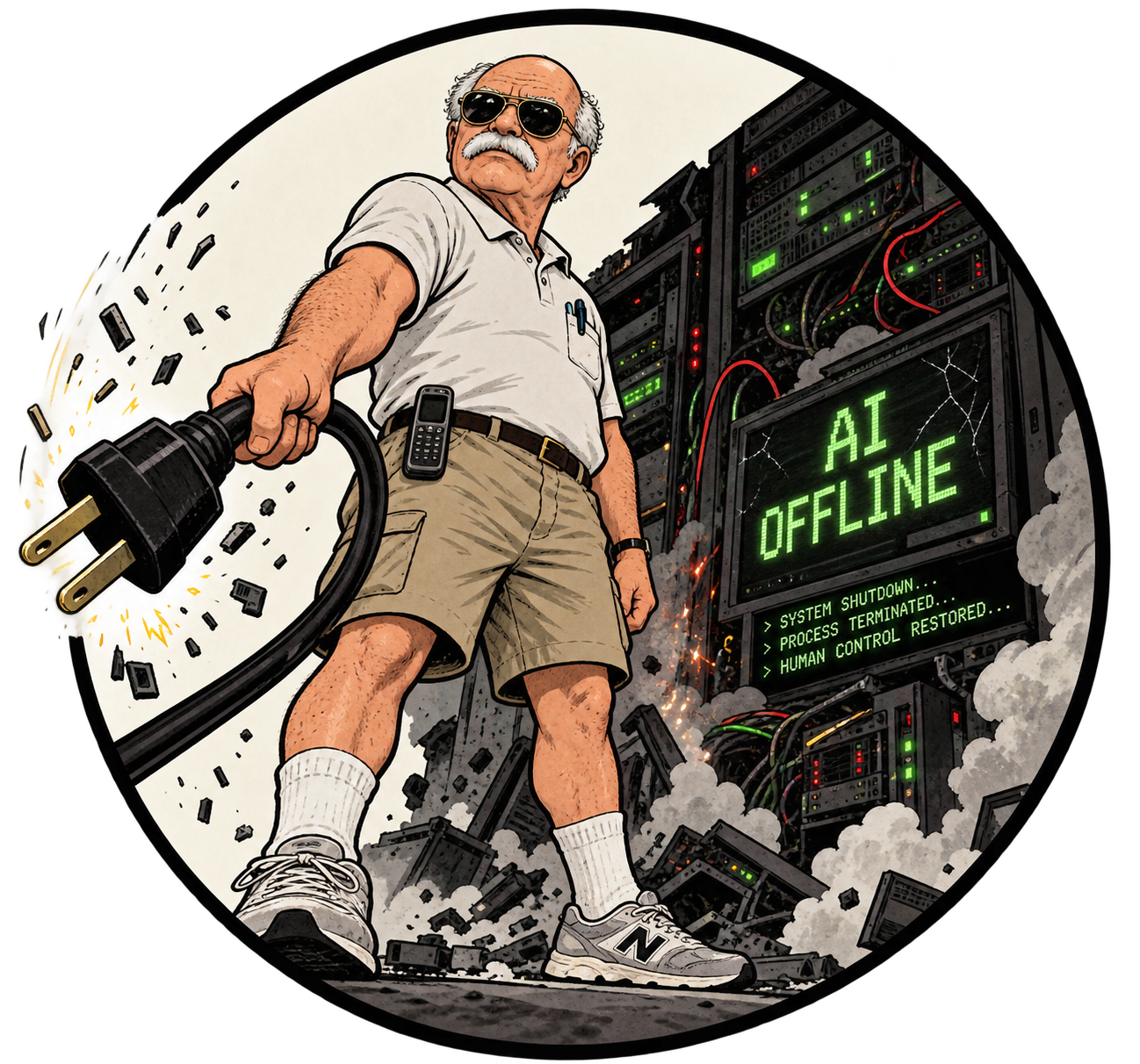 Gary triumphant after unplugging AI